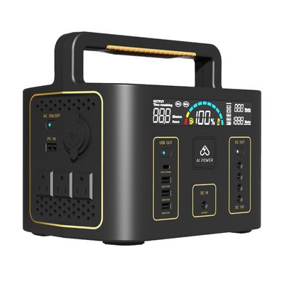 Lightweight 500W 1000W 2000W Portable Solar Power Generator
