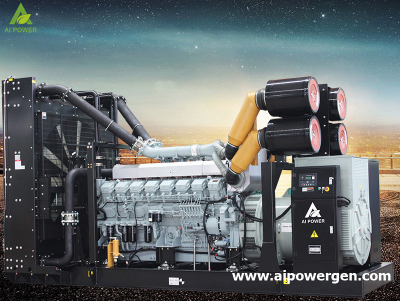 CE Japan Original Mitsubishi Silent Diesel Generator 1200kw 1250kva 1500 Kva