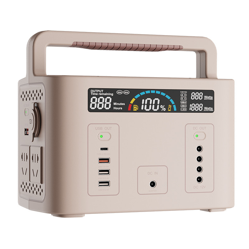 110V 220V Rechargeable 500W Portable Power Station For Camping